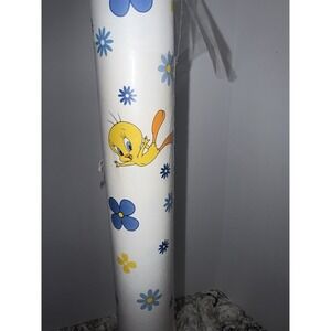 Imperial Wallcoverings Looney Tunes Tweety Blue Flowers Wallpaper Roll VTG ***